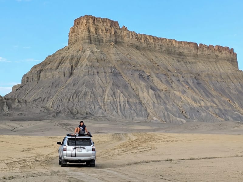 Factory Butte in the morning
