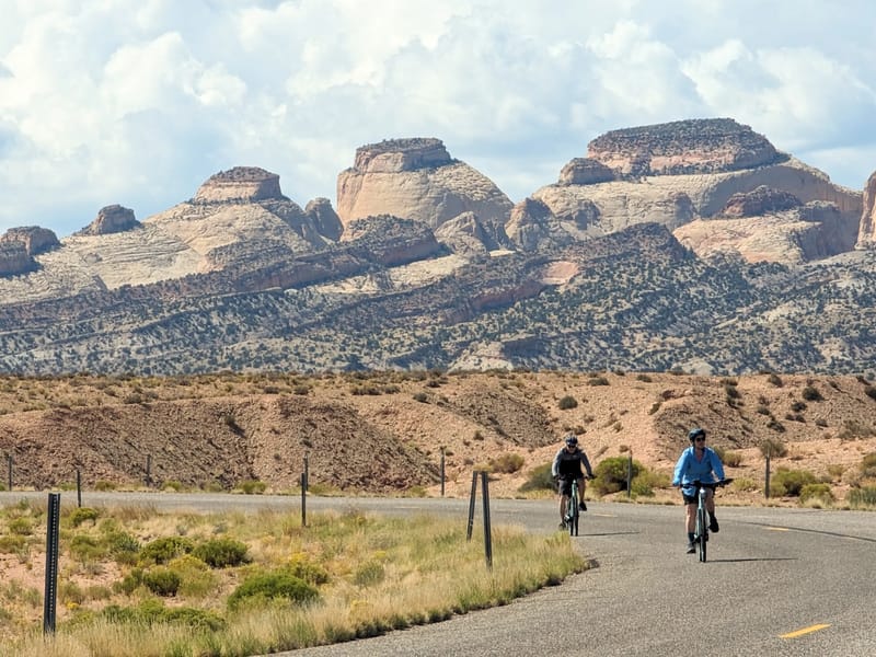 Along the Notom Bullfrog Road