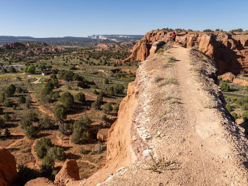 Promontory out to an awesome view