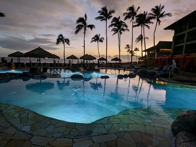 Sheraton Kauai pool