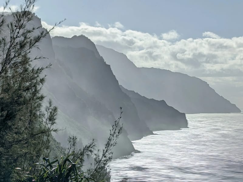 View of Napali Coast