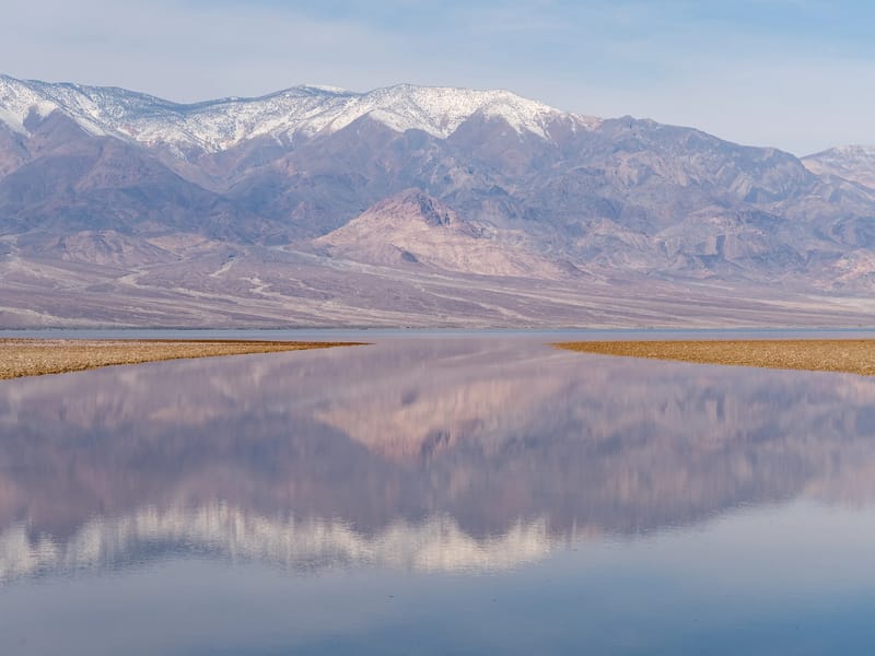 Lake Manly reflections