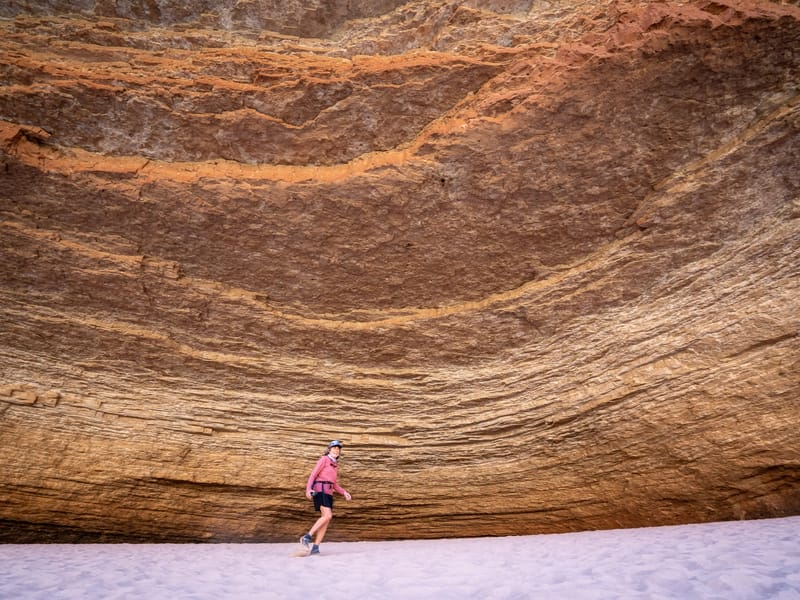It was a huge amphitheater