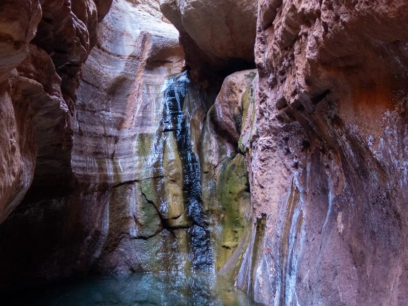 Walls of Blacktail Canyon