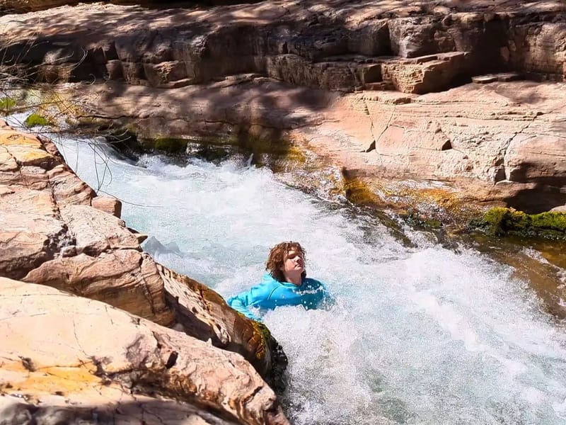 Cooling off in Tapeats