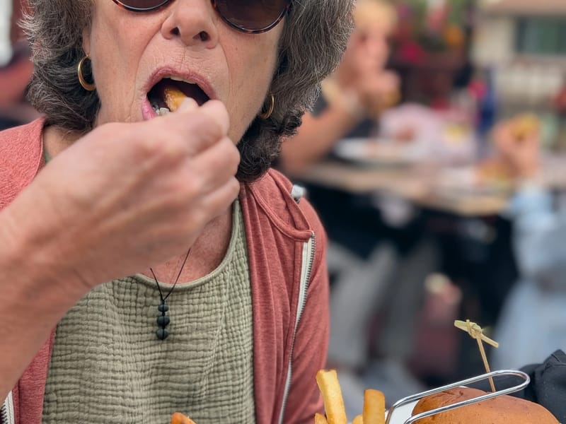 Lunch at the Treehouse Cafe