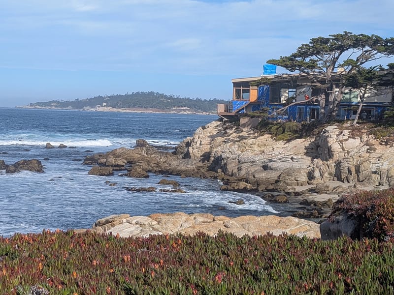 Along my running route