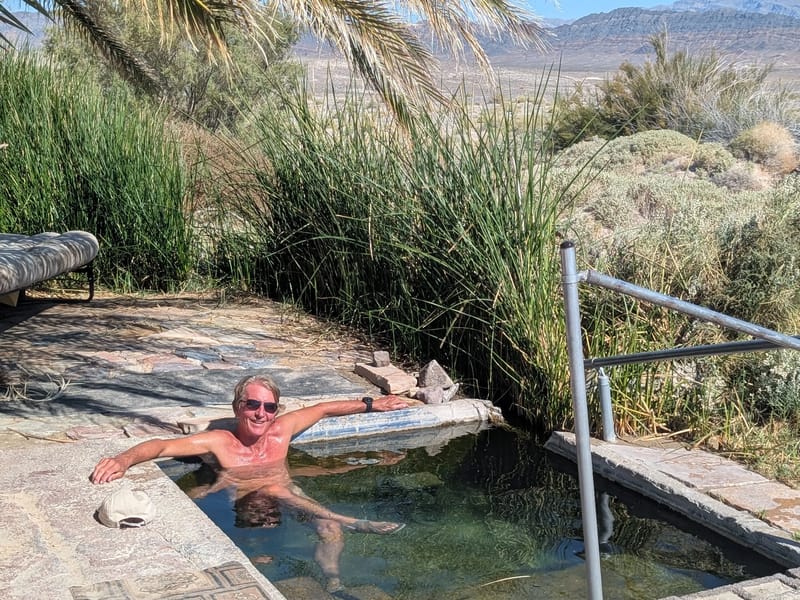 Tecopa natural spring