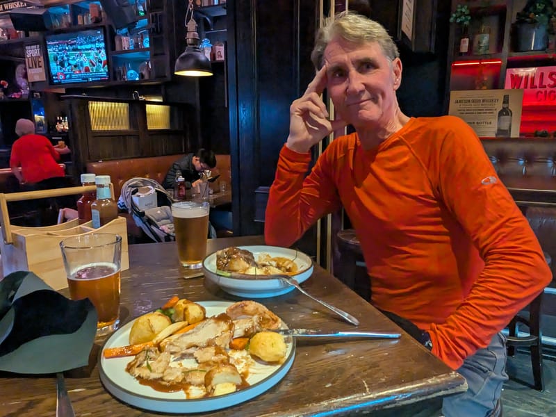 Dinner at the Little Fiddle