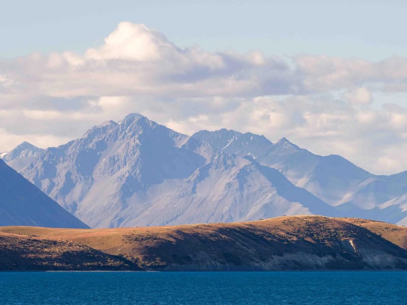 View of Lake Tekapo from the Church