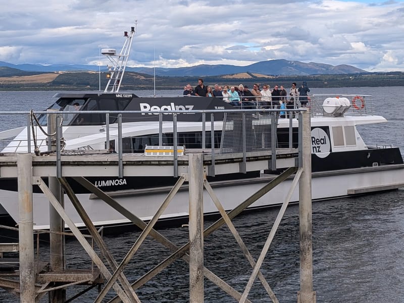 Our Te Anau Glowworm Tour Boat
