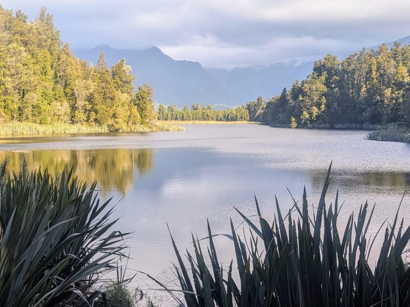 Lake Matheson sans reflections