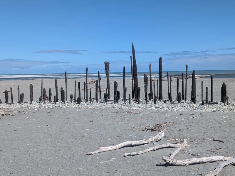 Hokitika Driftwood Art