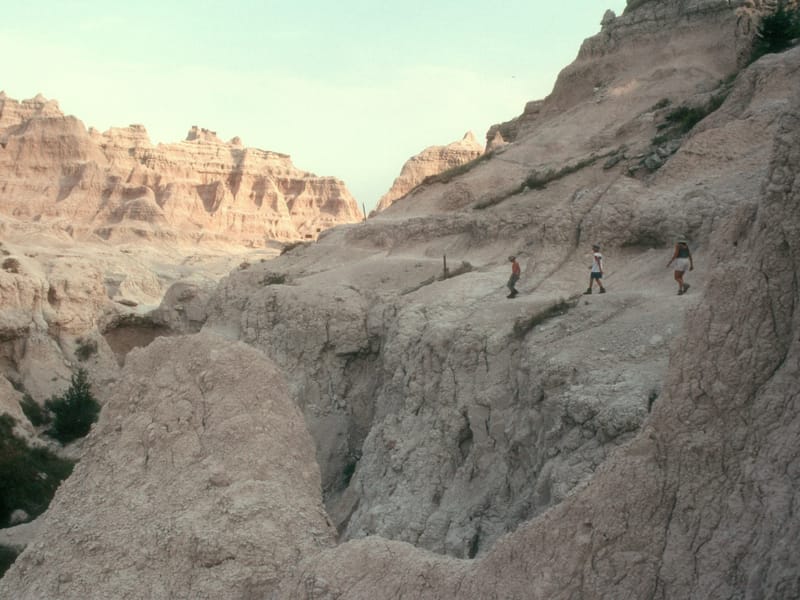 Badlands Notch Trail hike