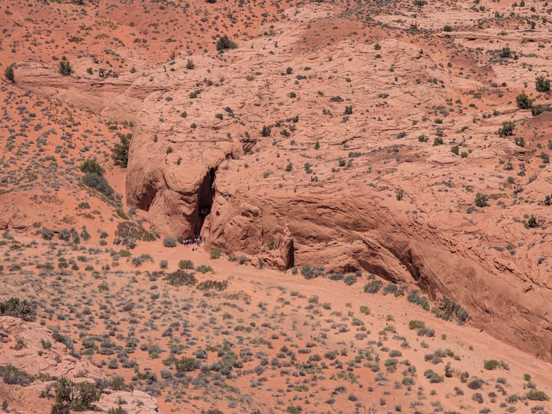 First view of the Slot in the distance