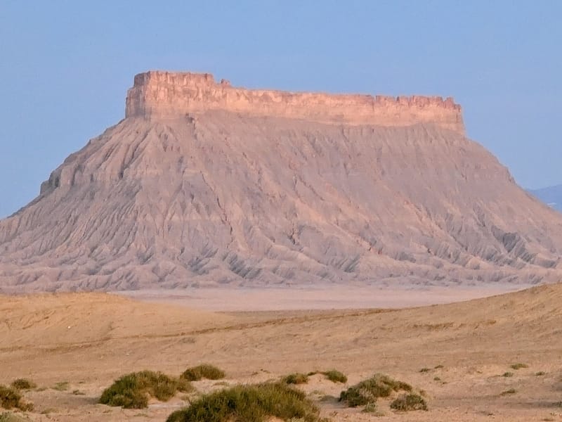 Sunrise on Factory Butte