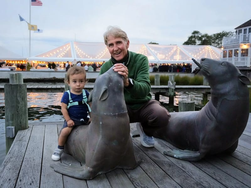 Walker's seat for the wedding