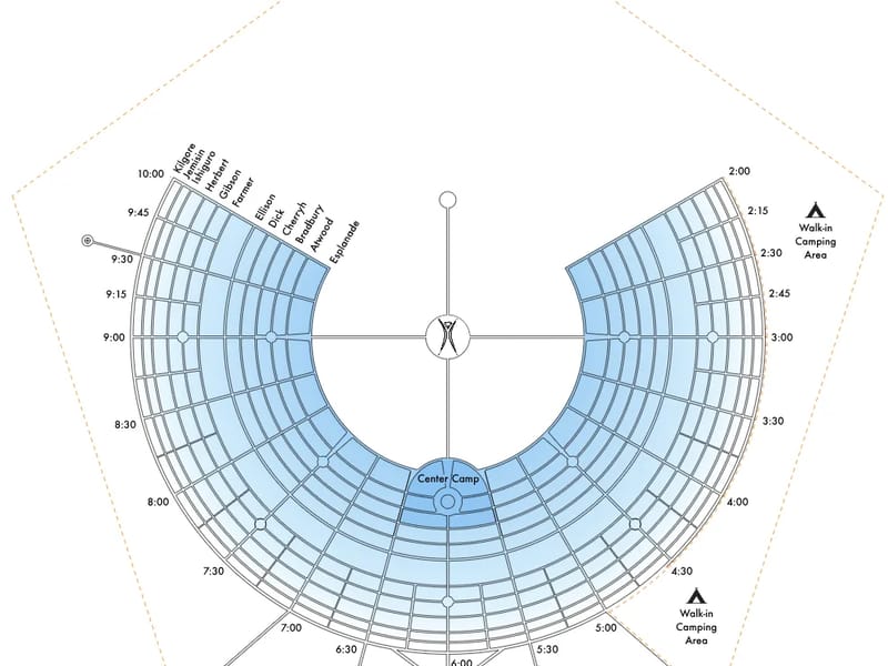 Black Rock City layout