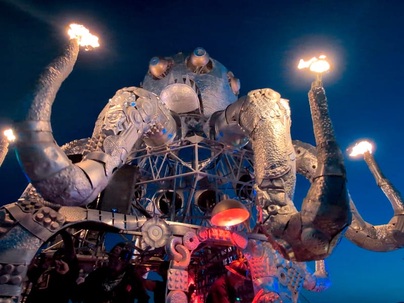 El Pulpo Magnifico  is very excited