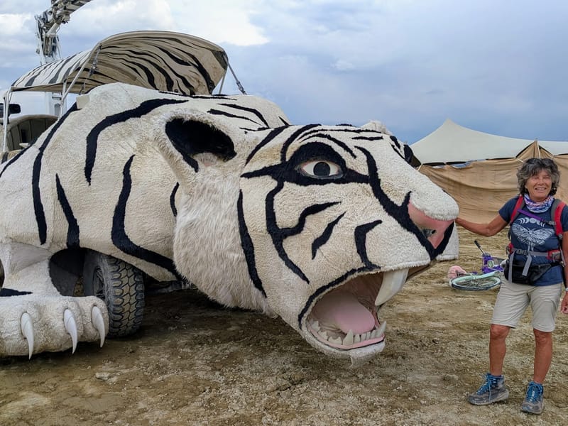 Camp Bajie's Lair White Tiger