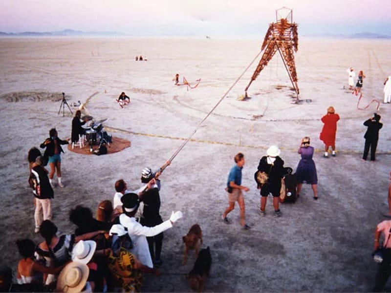 Illustrating the 10 Principle of Burning Man