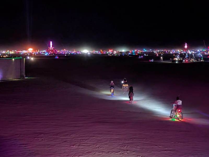 Heading back out at night