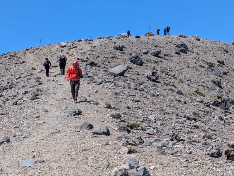 Back to Lower Toma Lake