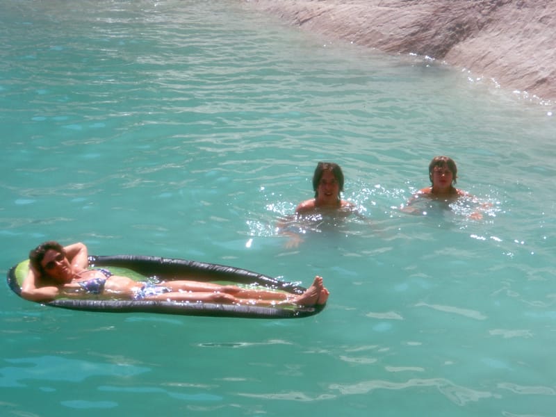 Boys at the Sanctuario