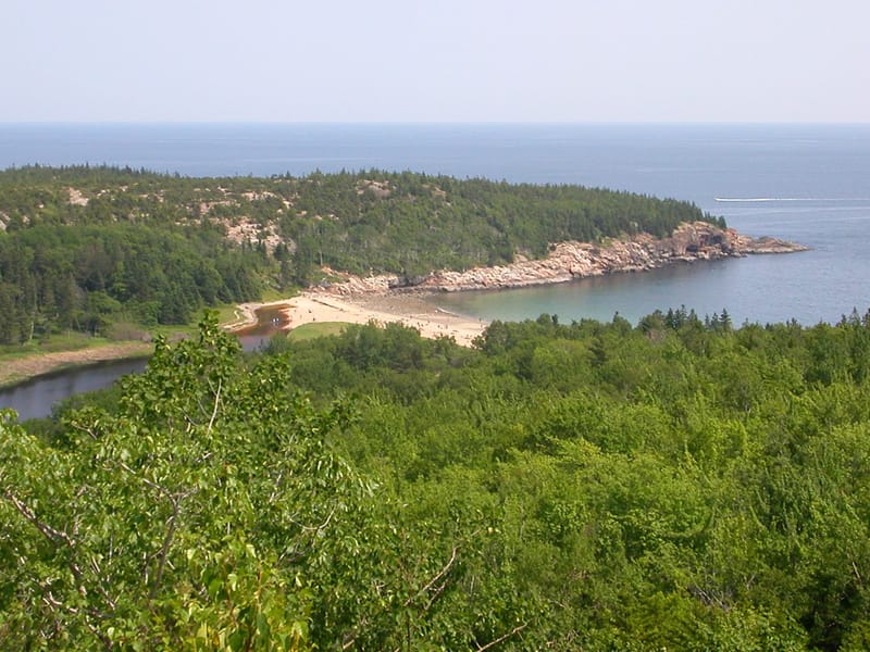View from the Beehive Trail