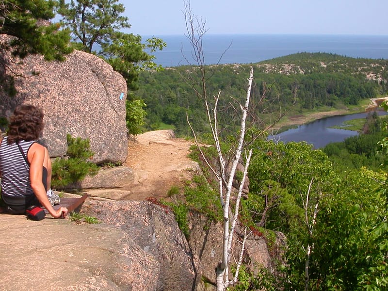 Hiking the Beehive Trail