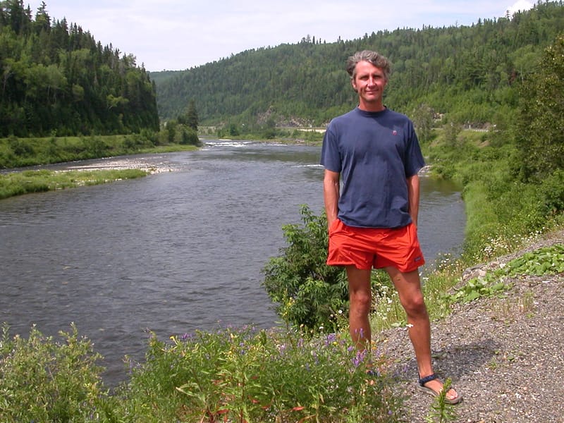 Herb on salmonless river