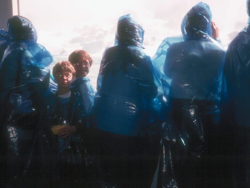 Boys on Maid of the Mist