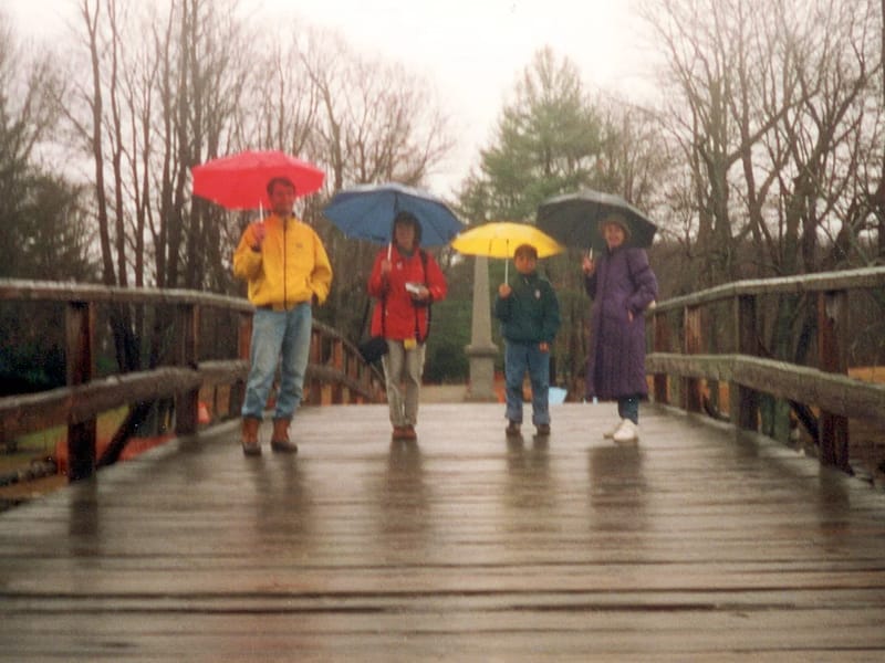 Gang on Old North Bridge