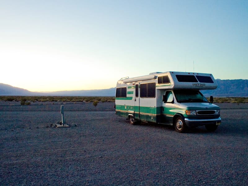Lazy Daze at Stovepipe Wells Campground - AJG