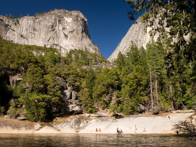 Lolo and Andrew at the Emerald Pool