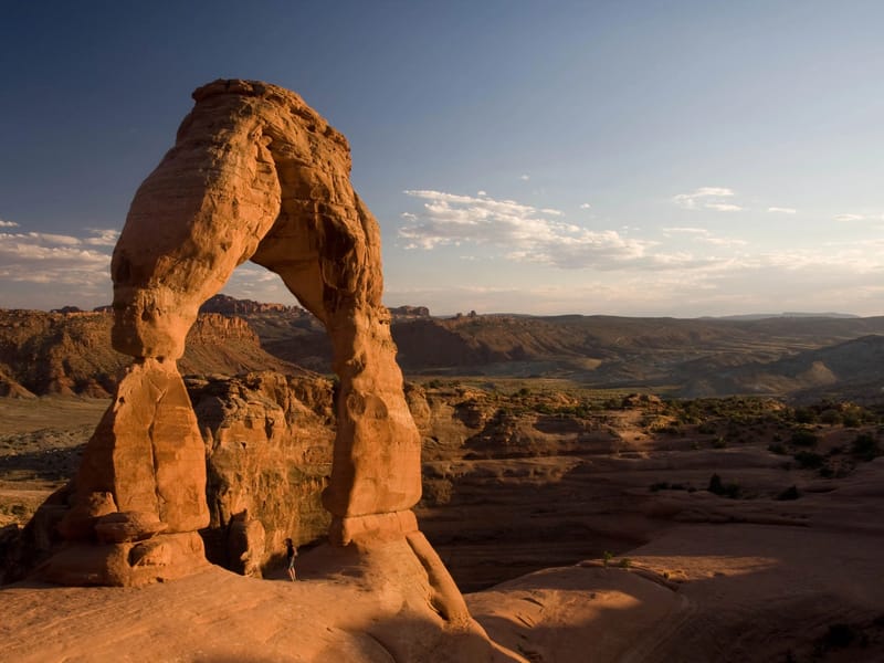 Delicate Arch at Sunset