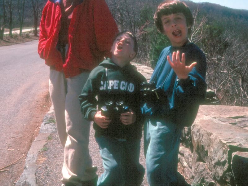 Climbing up Mt. Webster