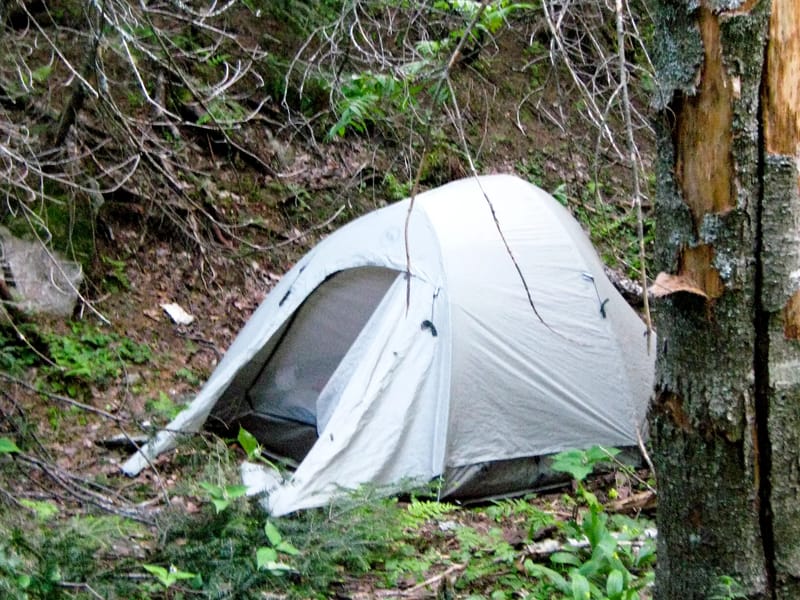 Backcountry Tent Site