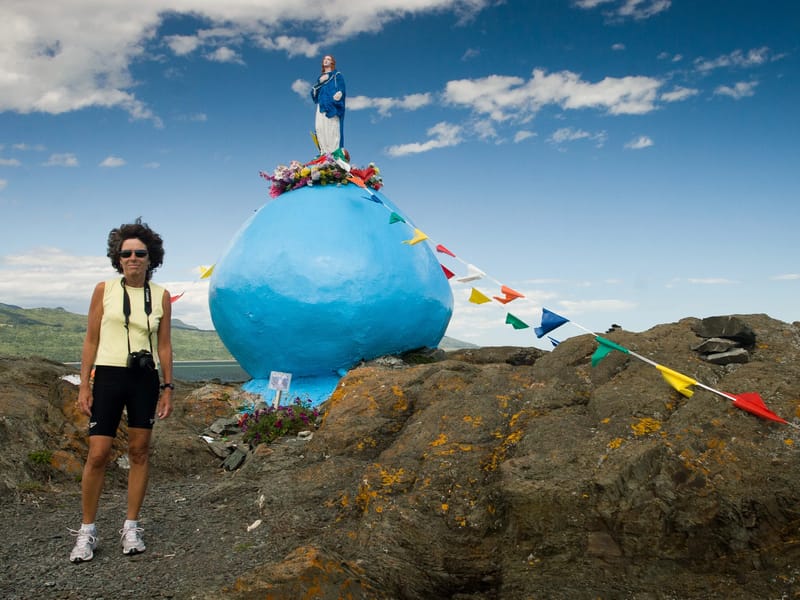 Lolo with Notre-Dame de l’Assomption
