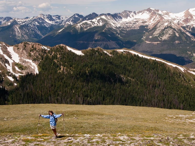 "The hills are alive"...