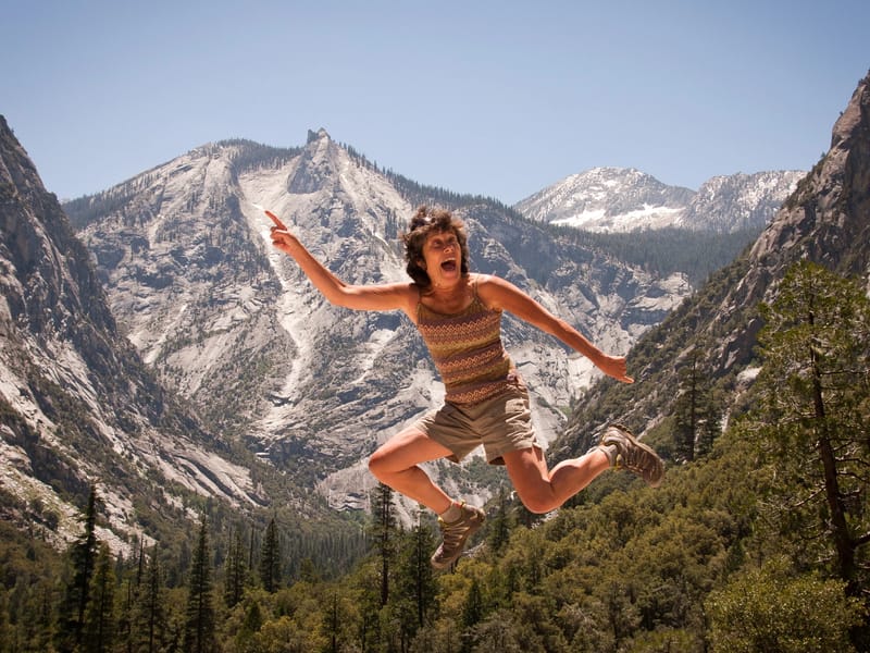 Mom Catching "Big Air" - AJG