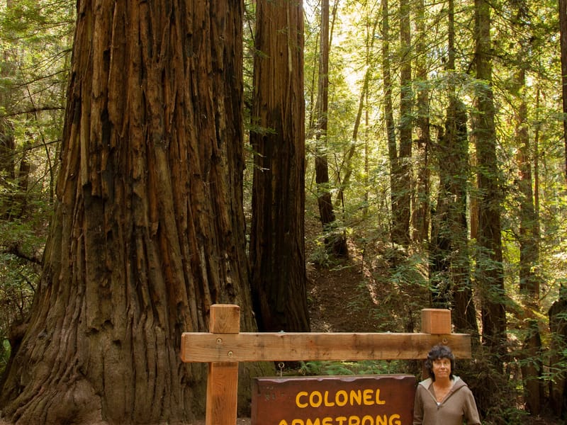 Lolo with Colonel Armstrong