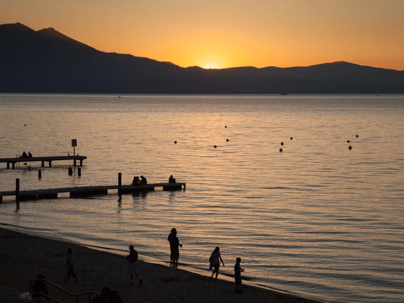 Sunset at Lake Tahoe