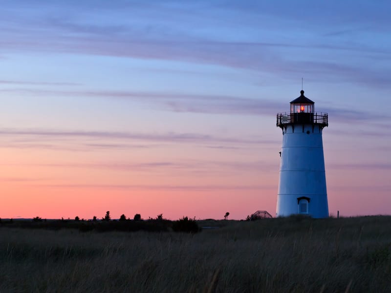 Edgartown Lighthouse at Dusk