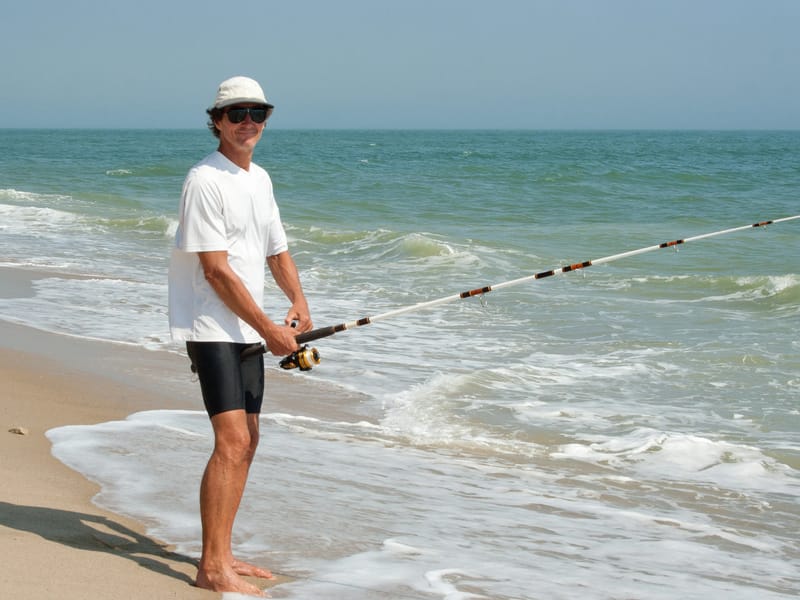 Herb Surf Fishing at Wasque - LEG
