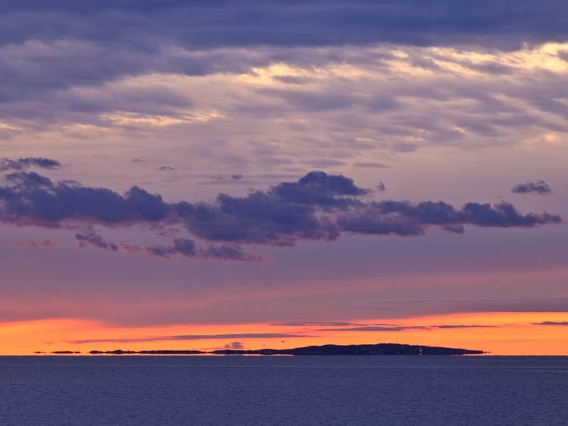 Lobsterville Beach Sunset