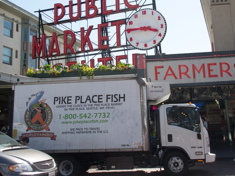 Pike Place Market Sign