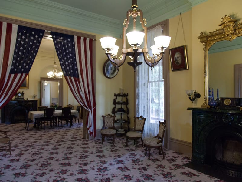 Bidwell Mansion Parlor