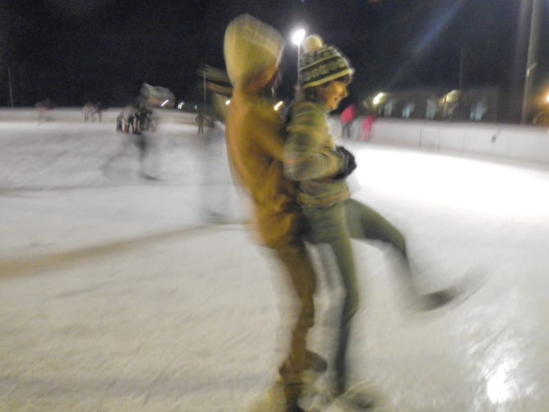 Ice Skating in Curry Village