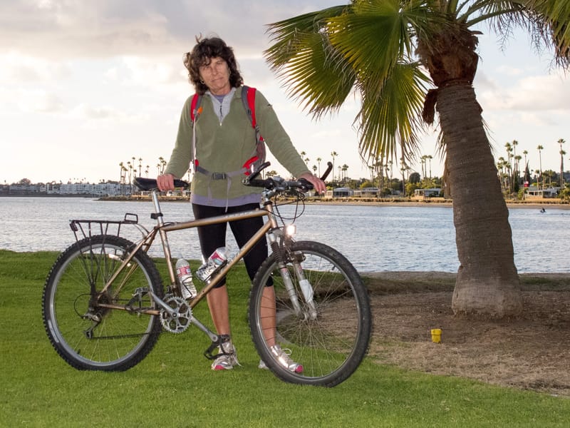 Bicycling Along Mission Bay